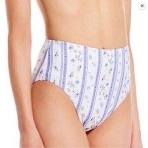 Antonio Melani Floral High Waist Swimsuit Bottom NEW